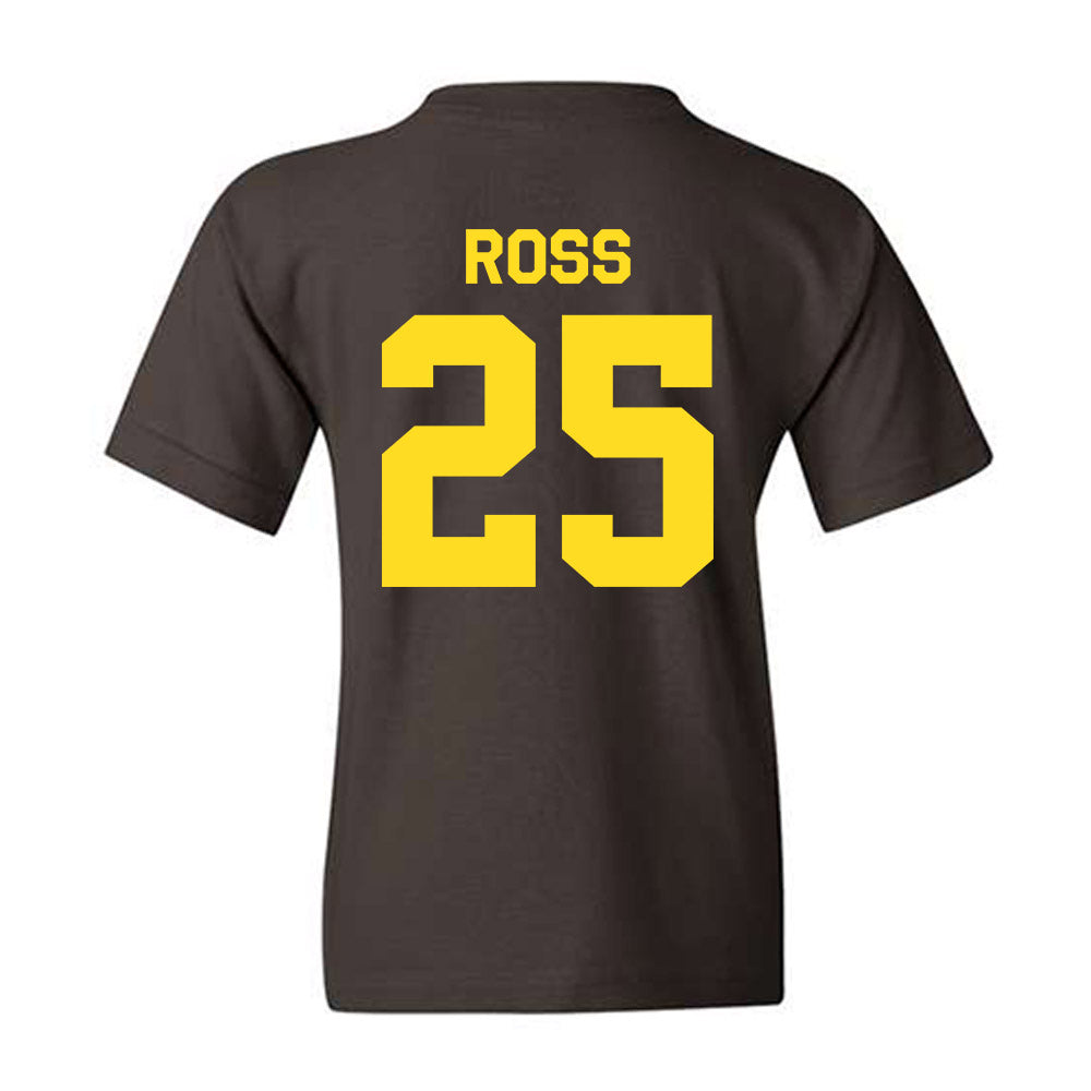 Western Michigan - NCAA Baseball : Jake Ross - Classic Shersey Youth T-Shirt-1