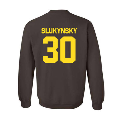 Western Michigan - NCAA Men's Ice Hockey : Hampton Slukynsky - Classic Shersey Crewneck Sweatshirt-1