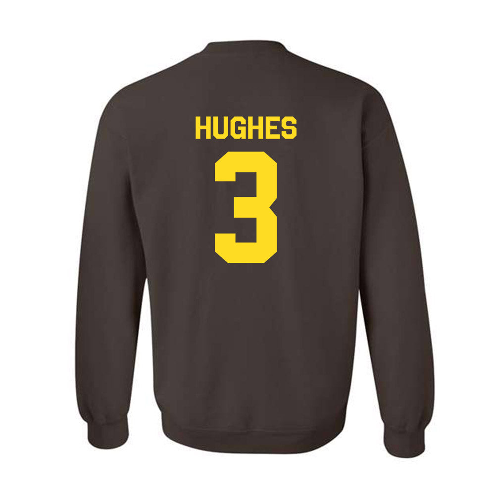 Western Michigan - NCAA Football : Harper Hughes - Classic Shersey Crewneck Sweatshirt-1