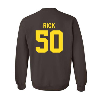 Western Michigan - NCAA Baseball : Lucas Rick - Classic Shersey Crewneck Sweatshirt-1