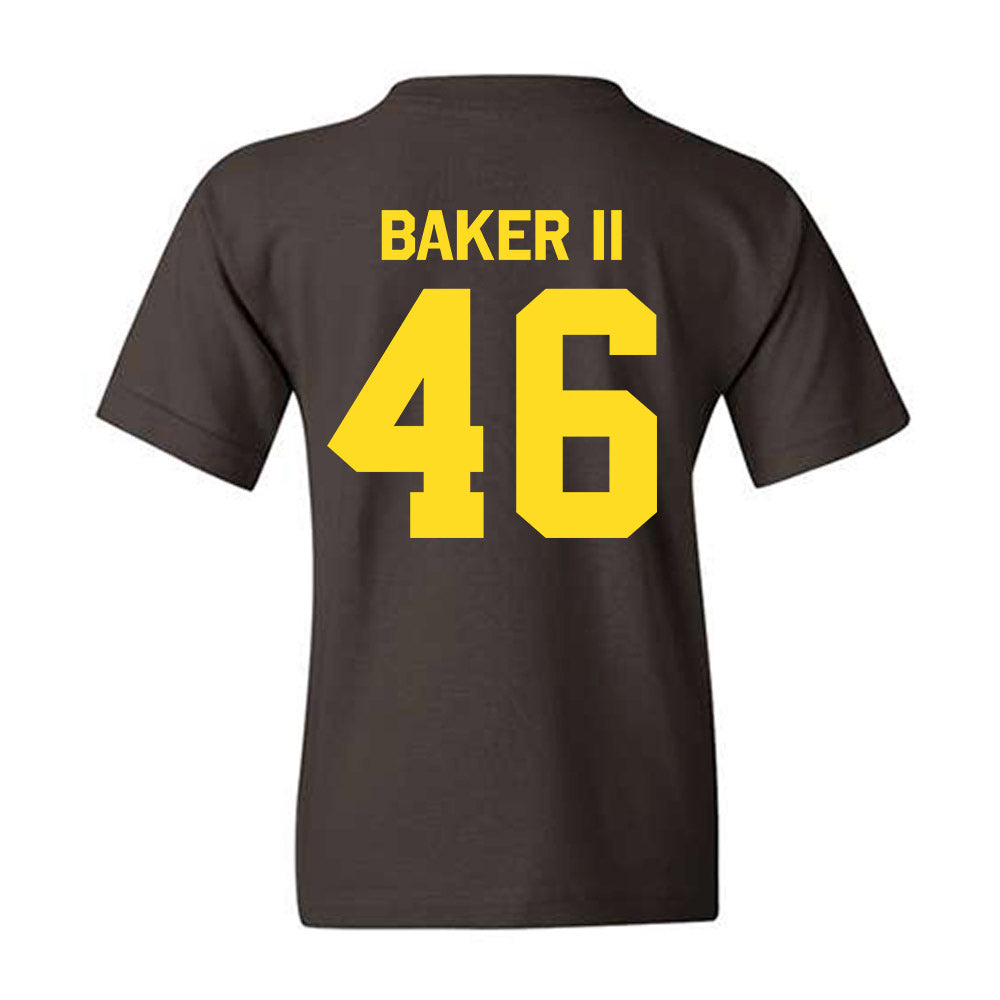 Western Michigan - NCAA Football : Max Baker II - Classic Shersey Youth T-Shirt-1