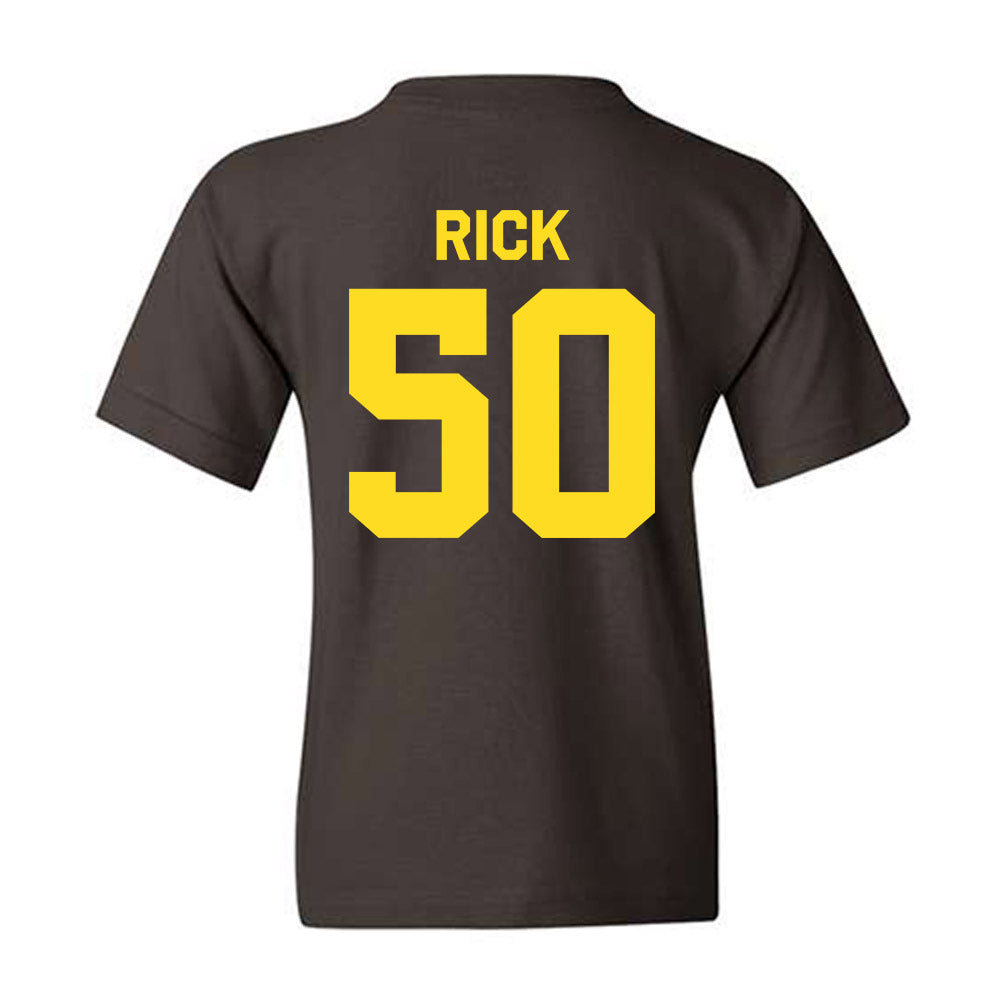 Western Michigan - NCAA Baseball : Lucas Rick - Classic Shersey Youth T-Shirt-1