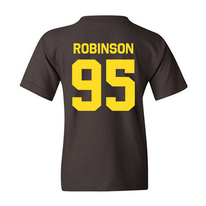 Western Michigan - NCAA Football : DeShawn Robinson - Classic Shersey Youth T-Shirt-1