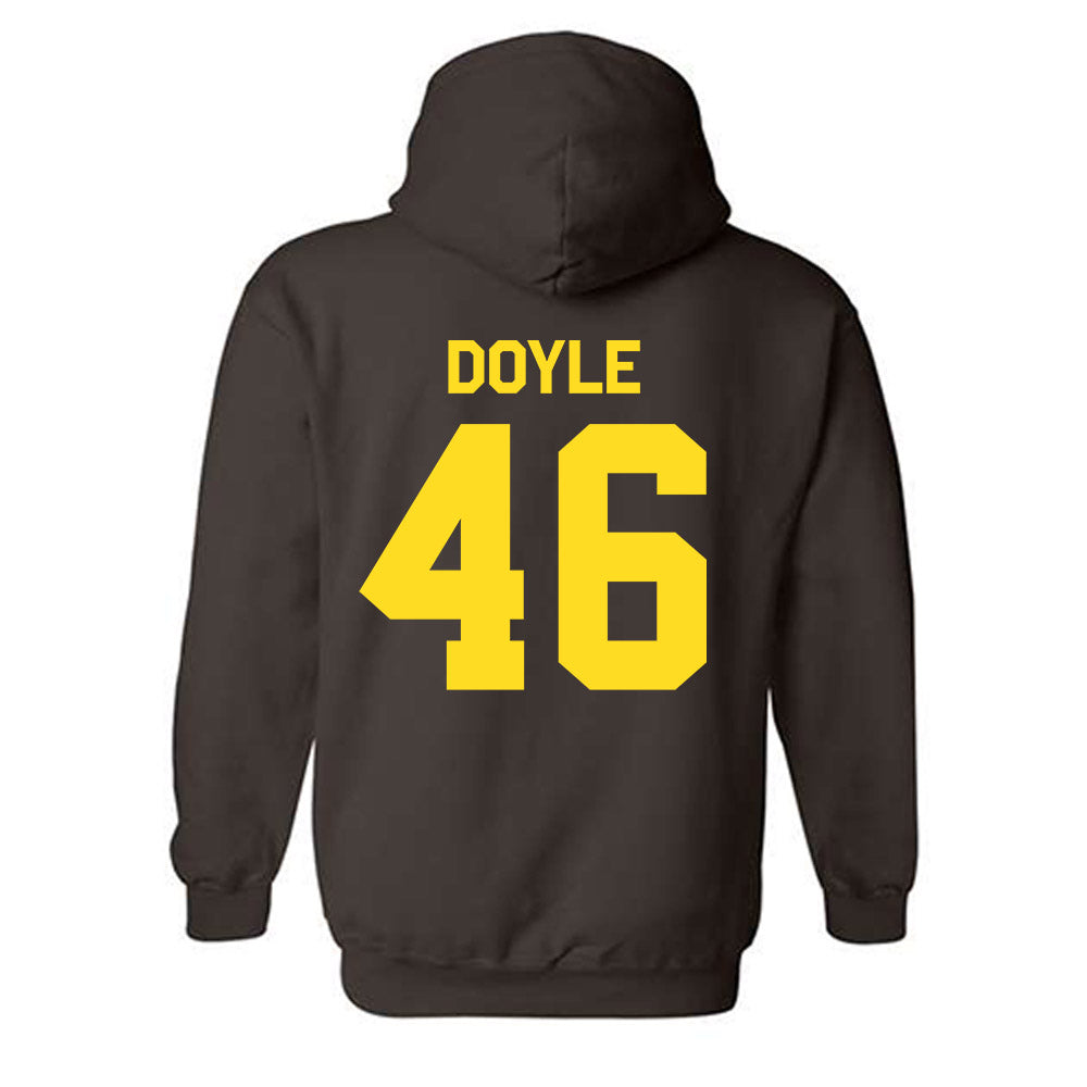 Western Michigan - NCAA Football : Drew Doyle - Classic Shersey Hooded Sweatshirt-1