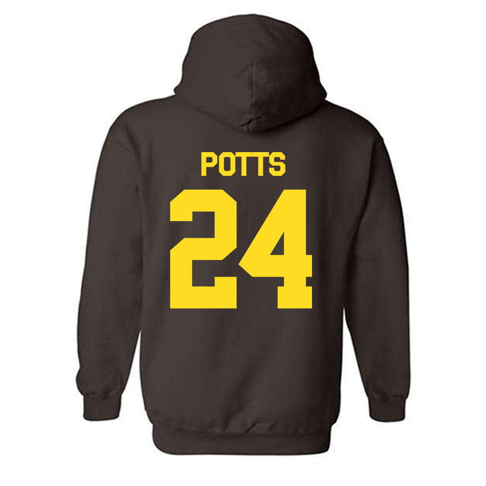 Western Michigan - NCAA Softball : Hannah Potts - Classic Shersey Hooded Sweatshirt-1