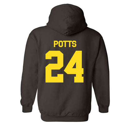 Western Michigan - NCAA Softball : Hannah Potts - Classic Shersey Hooded Sweatshirt-1