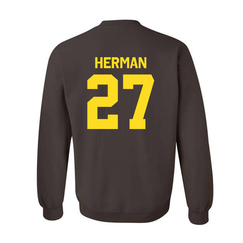 Western Michigan - NCAA Softball : Hannah Herman - Classic Shersey Crewneck Sweatshirt-1