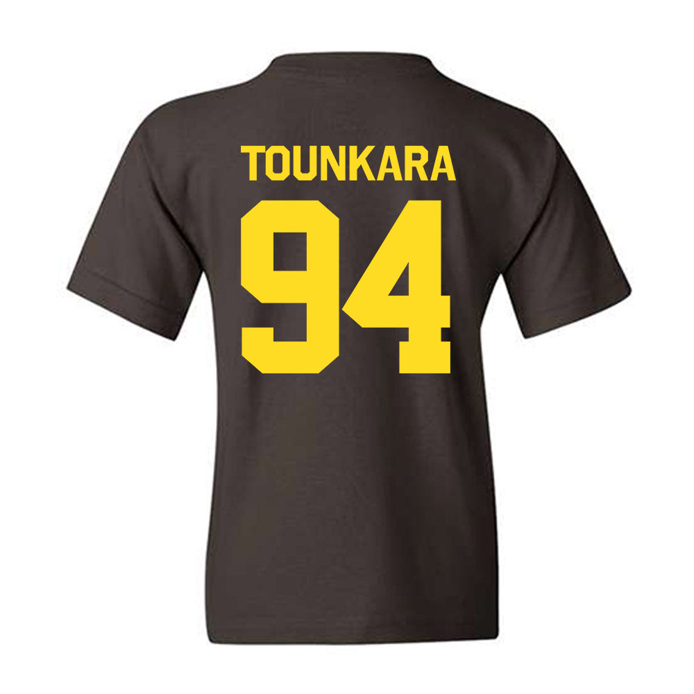 Western Michigan - NCAA Football : Ahmed Tounkara - Classic Shersey Youth T-Shirt-1