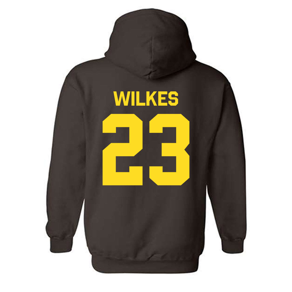 Western Michigan - NCAA Women's Basketball : Ariana Wilkes - Classic Shersey Hooded Sweatshirt-1