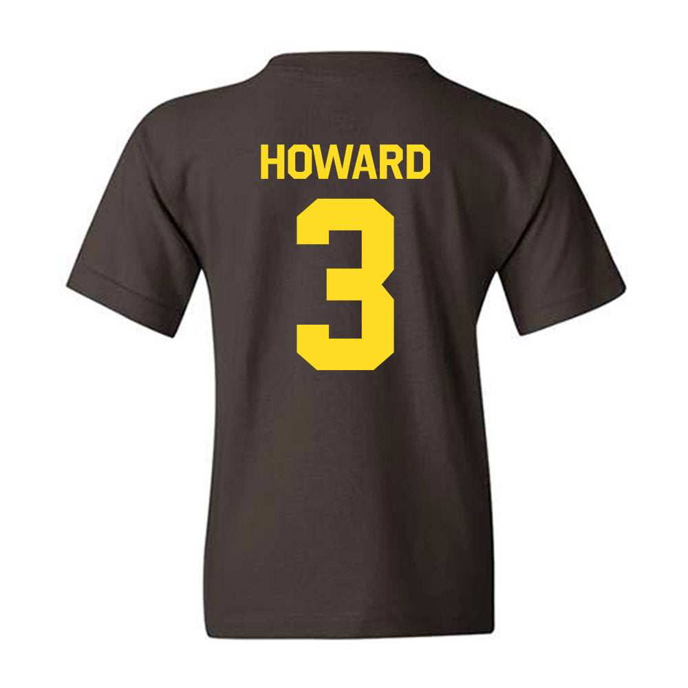 Western Michigan - NCAA Baseball : Drew Howard - Classic Shersey Youth T-Shirt-1