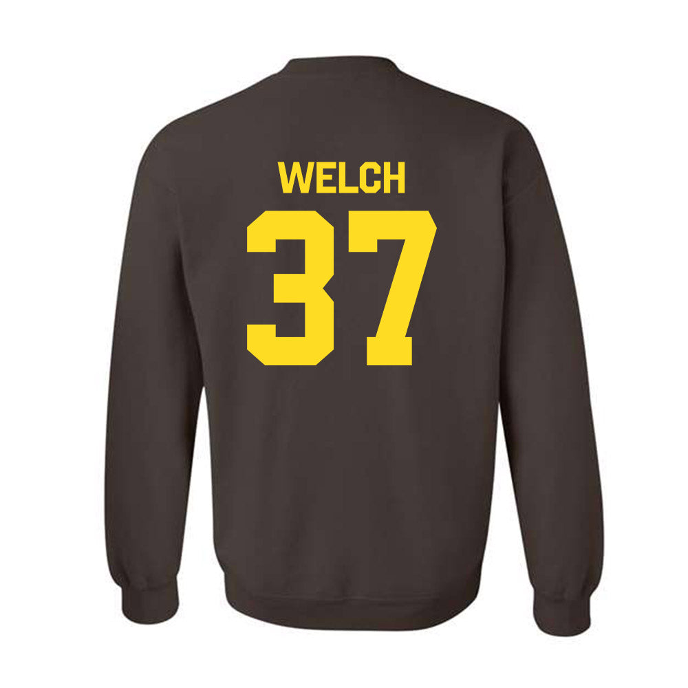 Western Michigan - NCAA Football : Gabe Welch - Classic Shersey Crewneck Sweatshirt-1