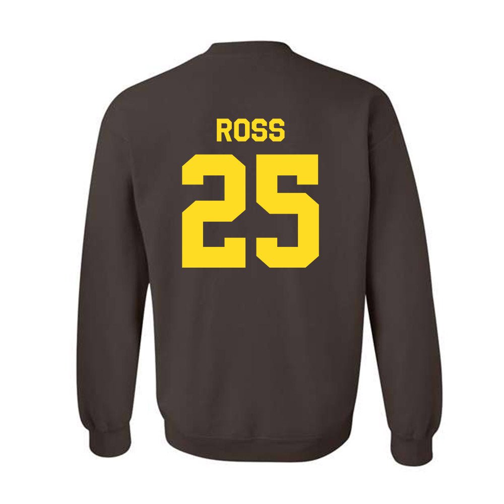 Western Michigan - NCAA Baseball : Jake Ross - Classic Shersey Crewneck Sweatshirt-1