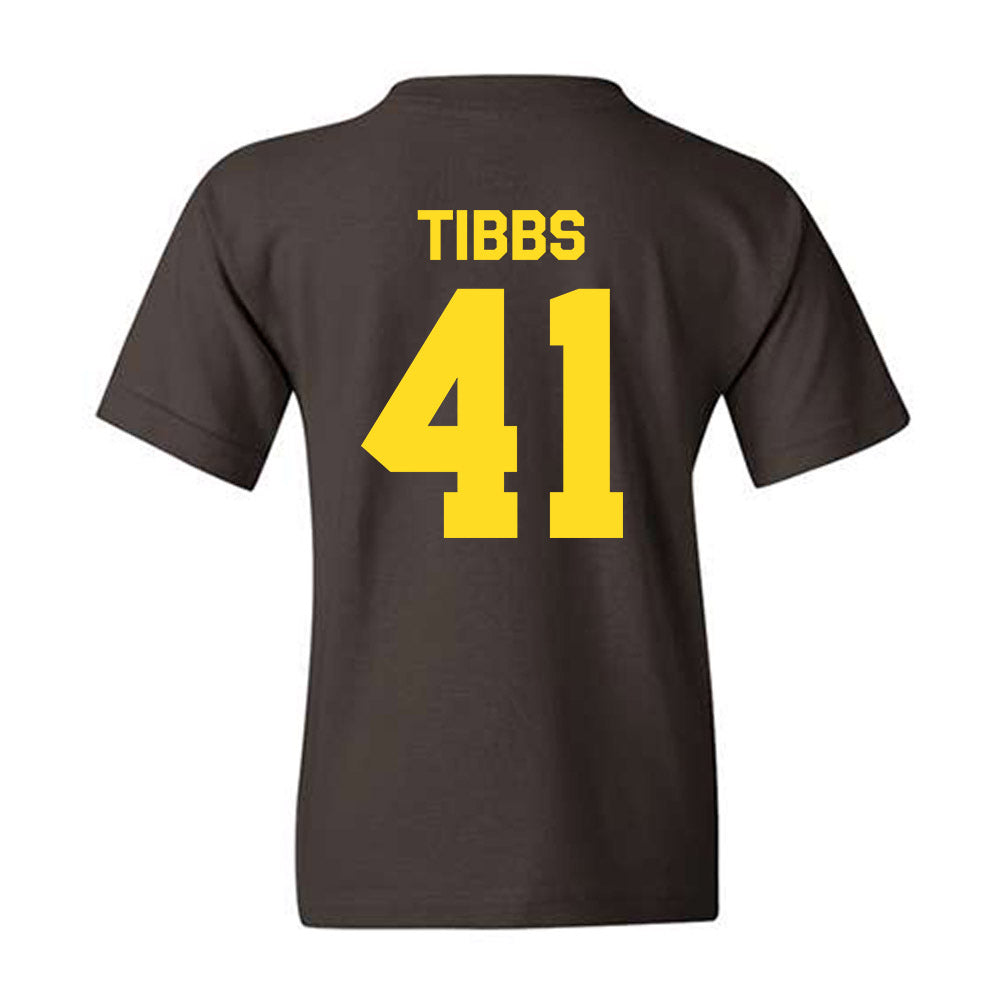 Western Michigan - NCAA Football : Zavian Tibbs - Classic Shersey Youth T-Shirt-1