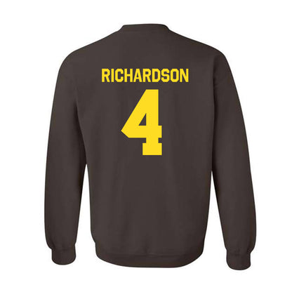 Western Michigan - NCAA Women's Basketball : DeAhna Richardson - Classic Shersey Crewneck Sweatshirt-1