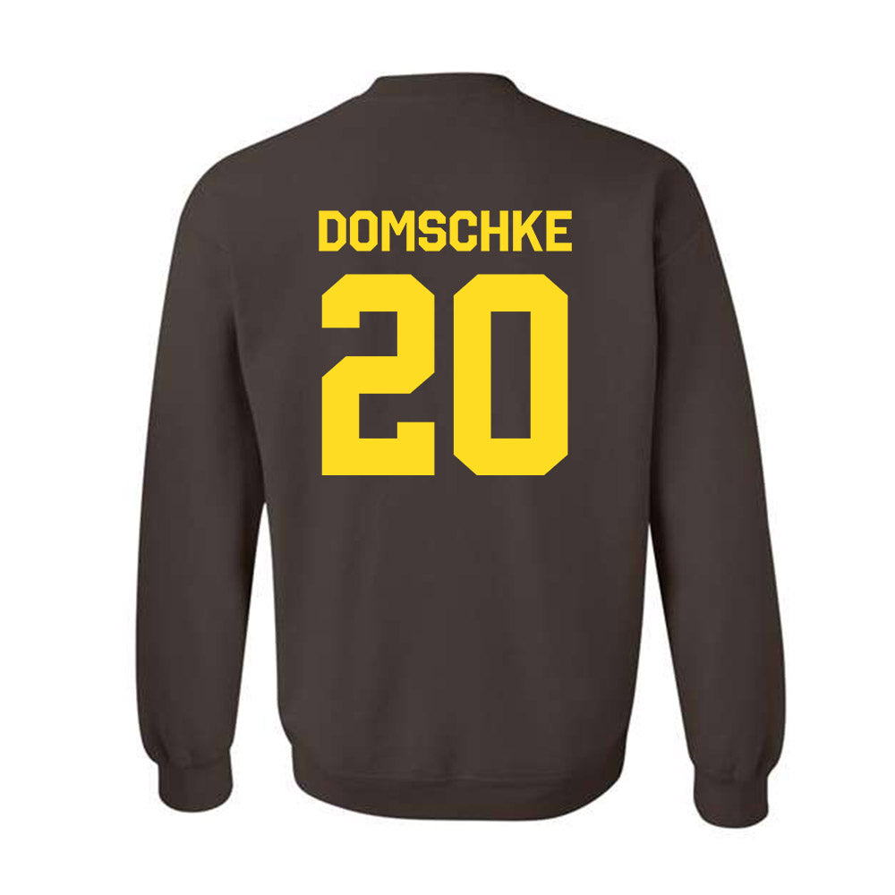 Western Michigan - NCAA Football : Palmer Domschke - Classic Shersey Crewneck Sweatshirt-1