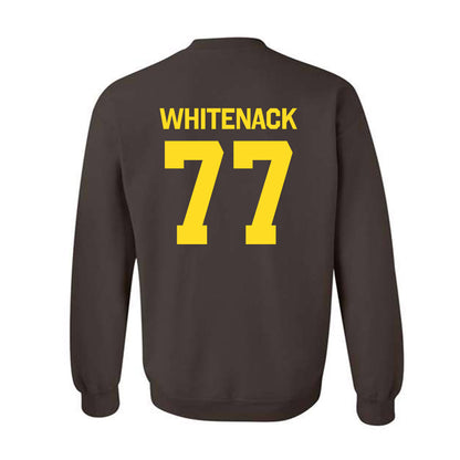 Western Michigan - NCAA Football : Hunter Whitenack - Classic Shersey Crewneck Sweatshirt-1