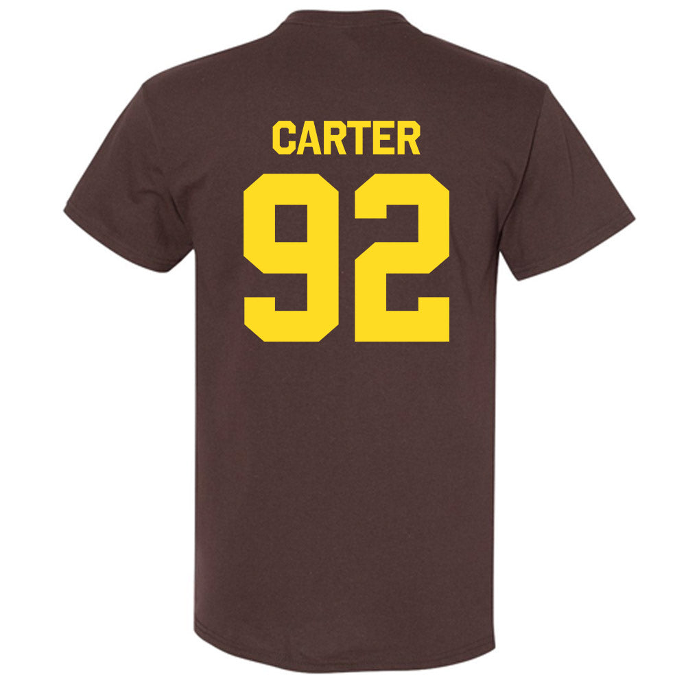 Western Michigan - NCAA Football : Gian Carter - Classic Shersey T-Shirt-1