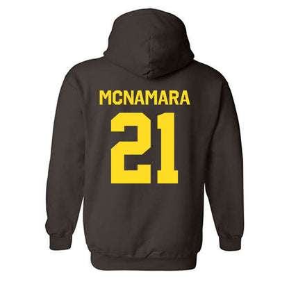 Western Michigan - NCAA Men's Ice Hockey : Luke McNamara - Classic Shersey Hooded Sweatshirt-1
