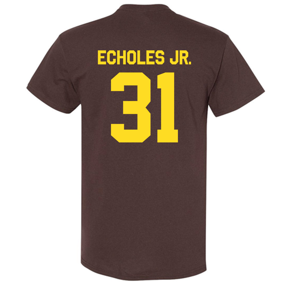 Western Michigan - NCAA Football : DeJuan Echoles Jr. - Classic Shersey T-Shirt-1