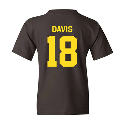 Western Michigan - NCAA Football : Micah Davis - Classic Shersey Youth T-Shirt-1