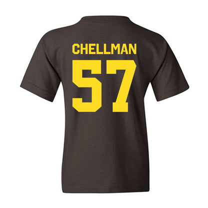 Western Michigan - NCAA Football : Jake Chellman - Classic Shersey Youth T-Shirt-1