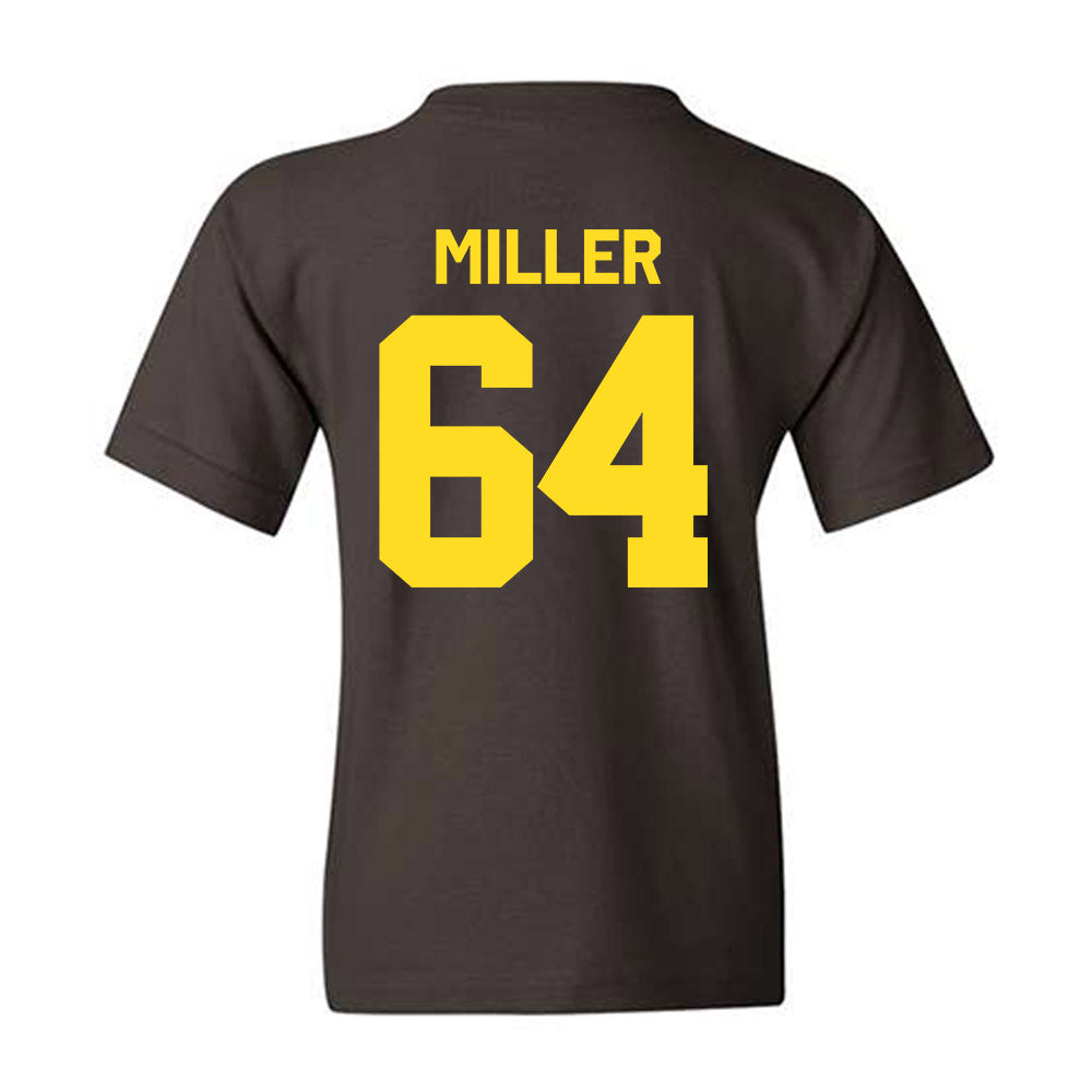 Western Michigan - NCAA Football : Nolan Miller - Classic Shersey Youth T-Shirt-1