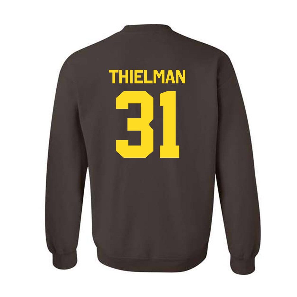 Western Michigan - NCAA Baseball : Avery Thielman - Classic Shersey Crewneck Sweatshirt-1