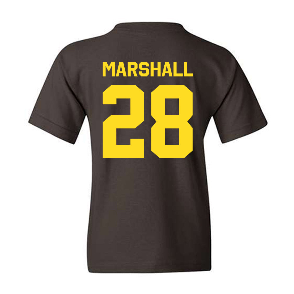 Western Michigan - NCAA Baseball : Trevor Marshall - Classic Shersey Youth T-Shirt-1