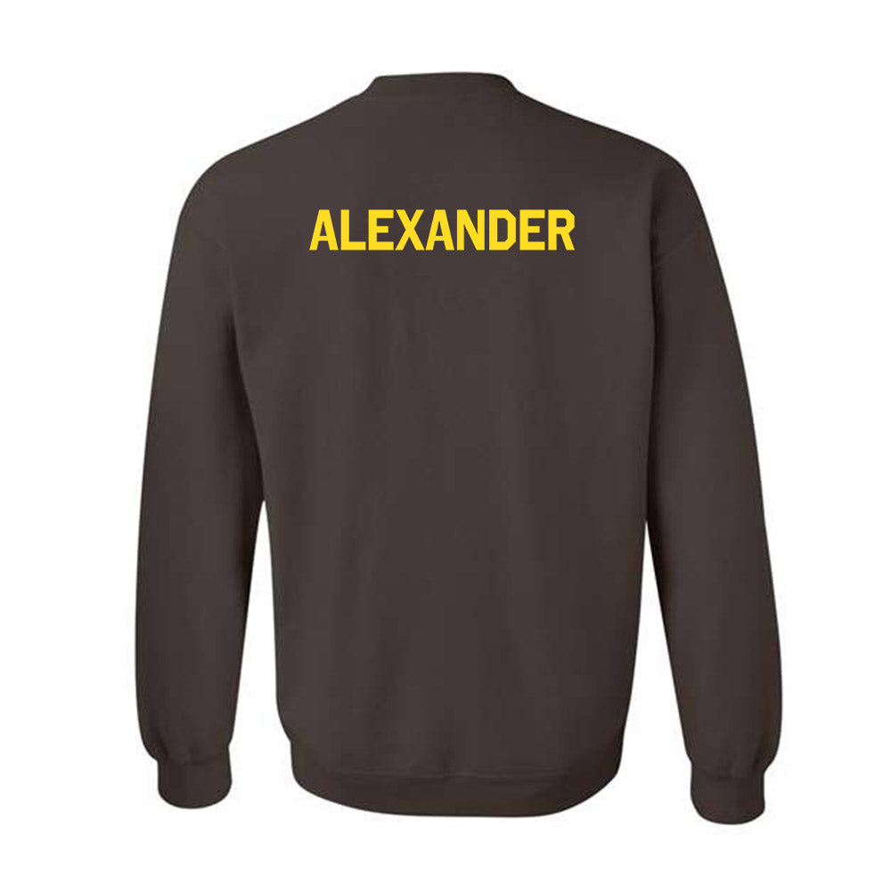 Western Michigan - NCAA Football : Blair Alexander - Classic Shersey Crewneck Sweatshirt-1