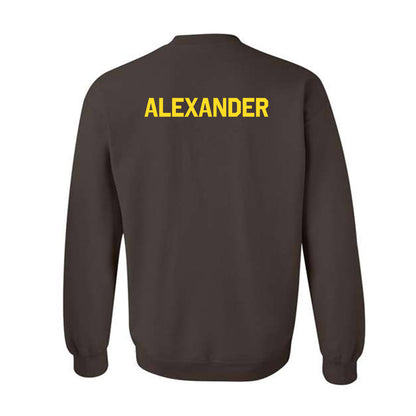 Western Michigan - NCAA Football : Blair Alexander - Classic Shersey Crewneck Sweatshirt-1