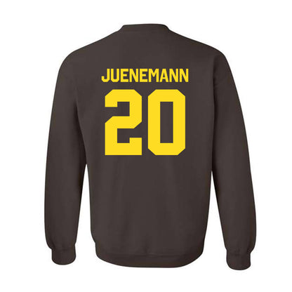 Western Michigan - NCAA Men's Basketball : Janis Juenemann - Classic Shersey Crewneck Sweatshirt-1