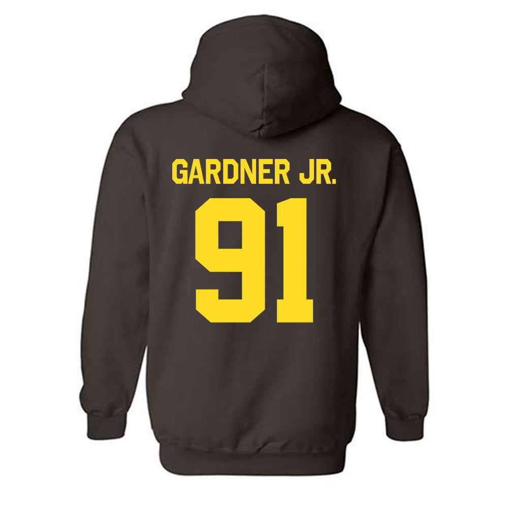 Western Michigan - NCAA Football : Scoop Gardner Jr. - Classic Shersey Hooded Sweatshirt-1