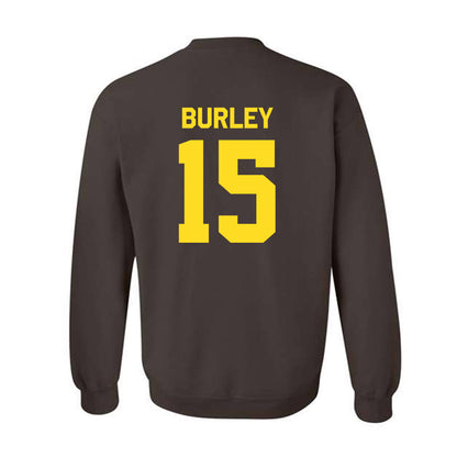Western Michigan - NCAA Football : KJ Burley - Classic Shersey Crewneck Sweatshirt-1
