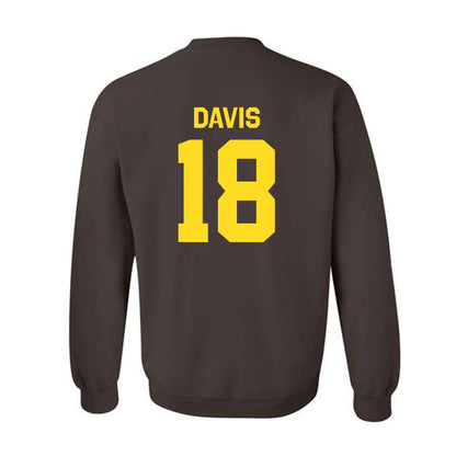 Western Michigan - NCAA Football : Micah Davis - Classic Shersey Crewneck Sweatshirt-1