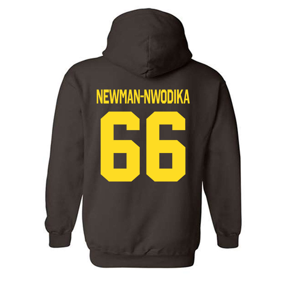 Western Michigan - NCAA Football : Munachimdinanma Newman-Nwodika - Classic Shersey Hooded Sweatshirt-1