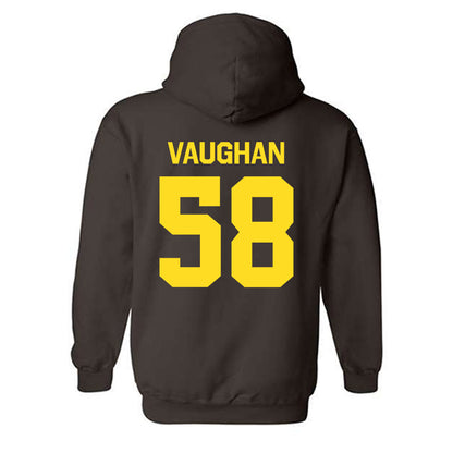 Western Michigan - NCAA Football : Liam Vaughan - Classic Shersey Hooded Sweatshirt-1