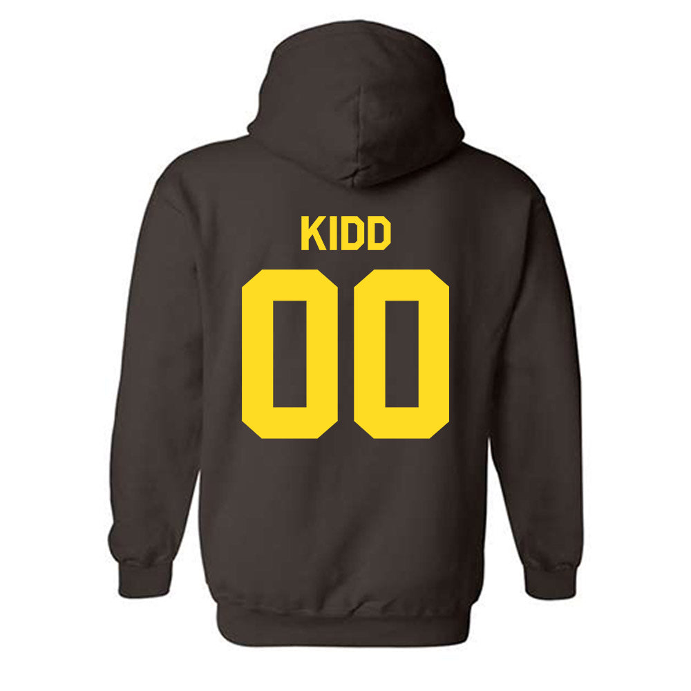 Western Michigan - NCAA Baseball : Caleb Kidd - Classic Shersey Hooded Sweatshirt-1