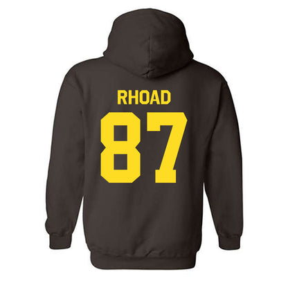 Western Michigan - NCAA Football : Brady Rhoad - Classic Shersey Hooded Sweatshirt-1