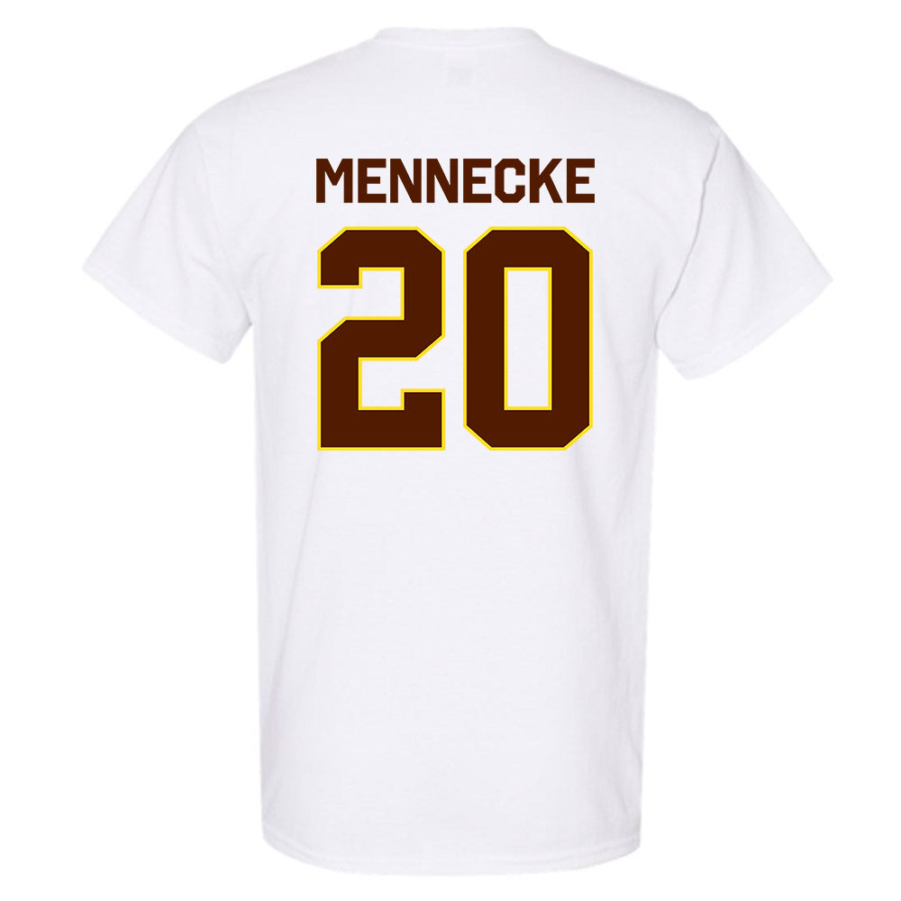 Western Michigan - NCAA Baseball : Mark Mennecke - Classic Shersey T-Shirt-1
