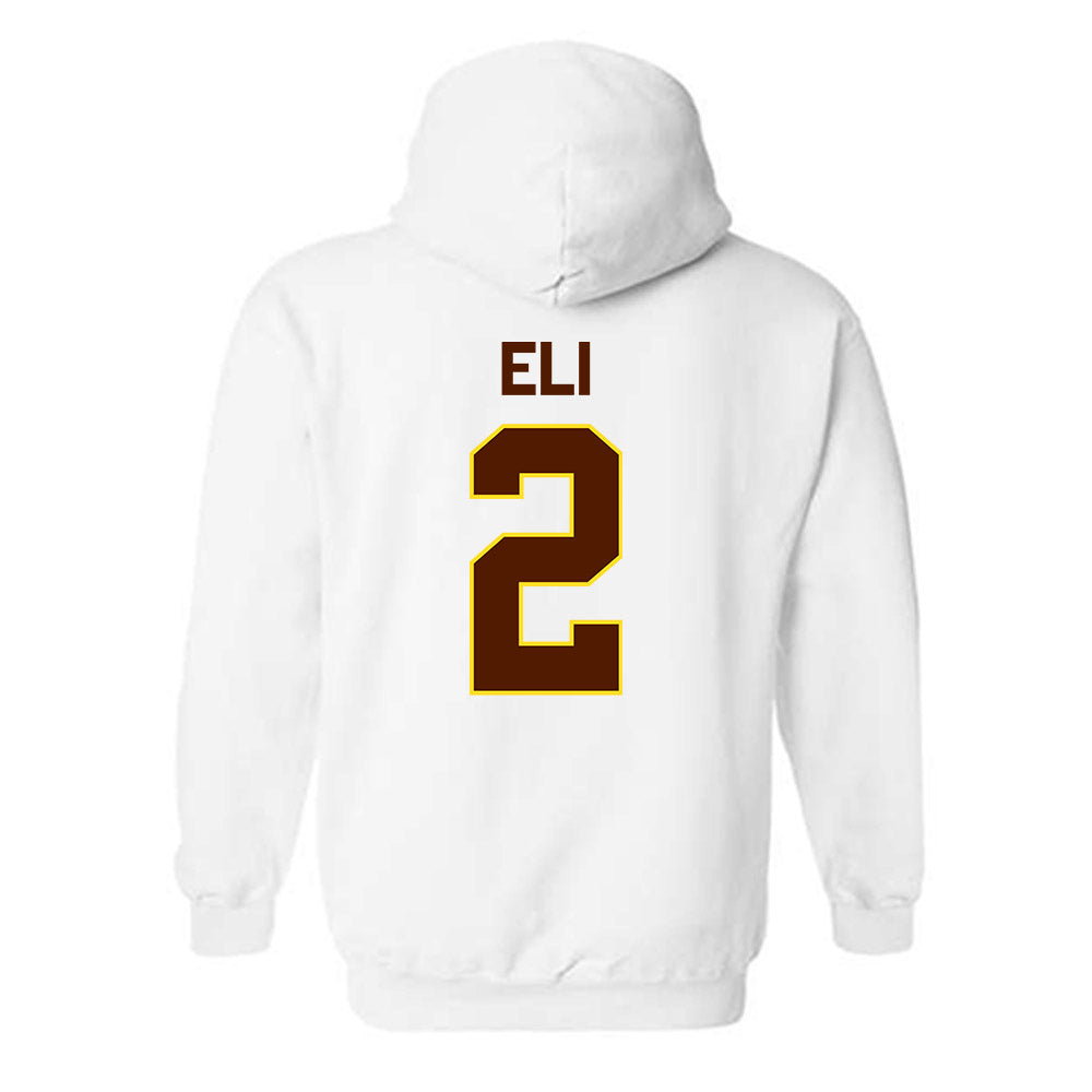 Western Michigan - NCAA Men's Basketball : Joshua Eli - Classic Shersey Hooded Sweatshirt-1