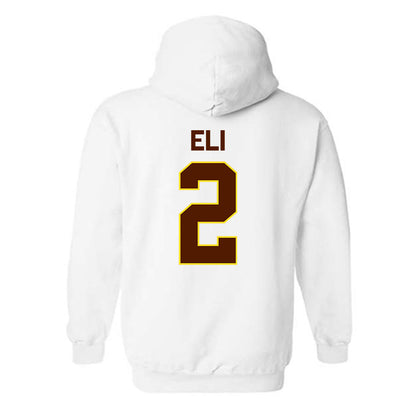 Western Michigan - NCAA Men's Basketball : Joshua Eli - Classic Shersey Hooded Sweatshirt-1