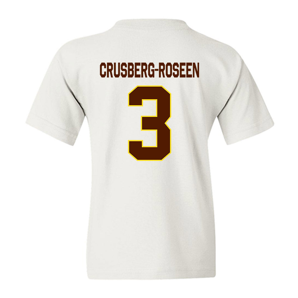 Western Michigan - NCAA Men's Ice Hockey : Cole Crusberg-Roseen - Classic Shersey Youth T-Shirt-1