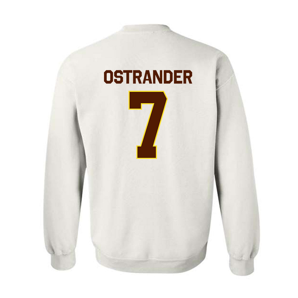 Western Michigan - NCAA Baseball : Connor Ostrander - Classic Shersey Crewneck Sweatshirt-1