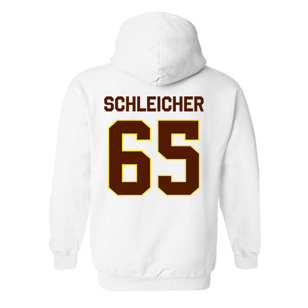 Western Michigan - NCAA Football : Jeremy Schleicher - Classic Shersey Hooded Sweatshirt-1