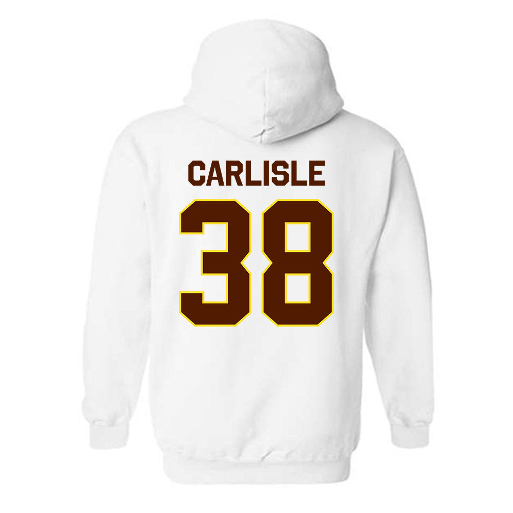Western Michigan - NCAA Baseball : Sam Carlisle - Classic Shersey Hooded Sweatshirt-1