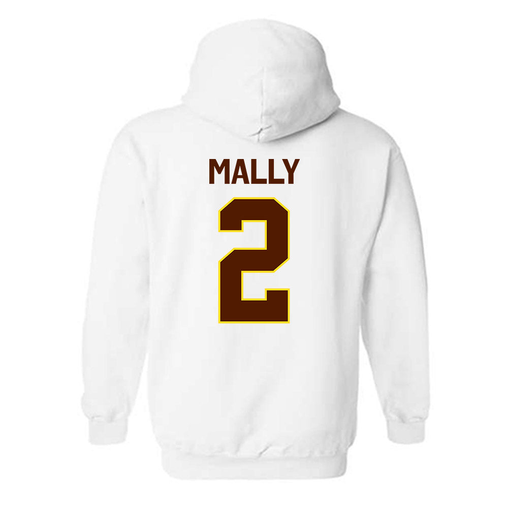 Western Michigan - NCAA Baseball : Tanner Mally - Classic Shersey Hooded Sweatshirt-1