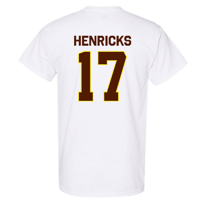 Western Michigan - NCAA Men's Ice Hockey : Ty Henricks - Classic Shersey T-Shirt-1