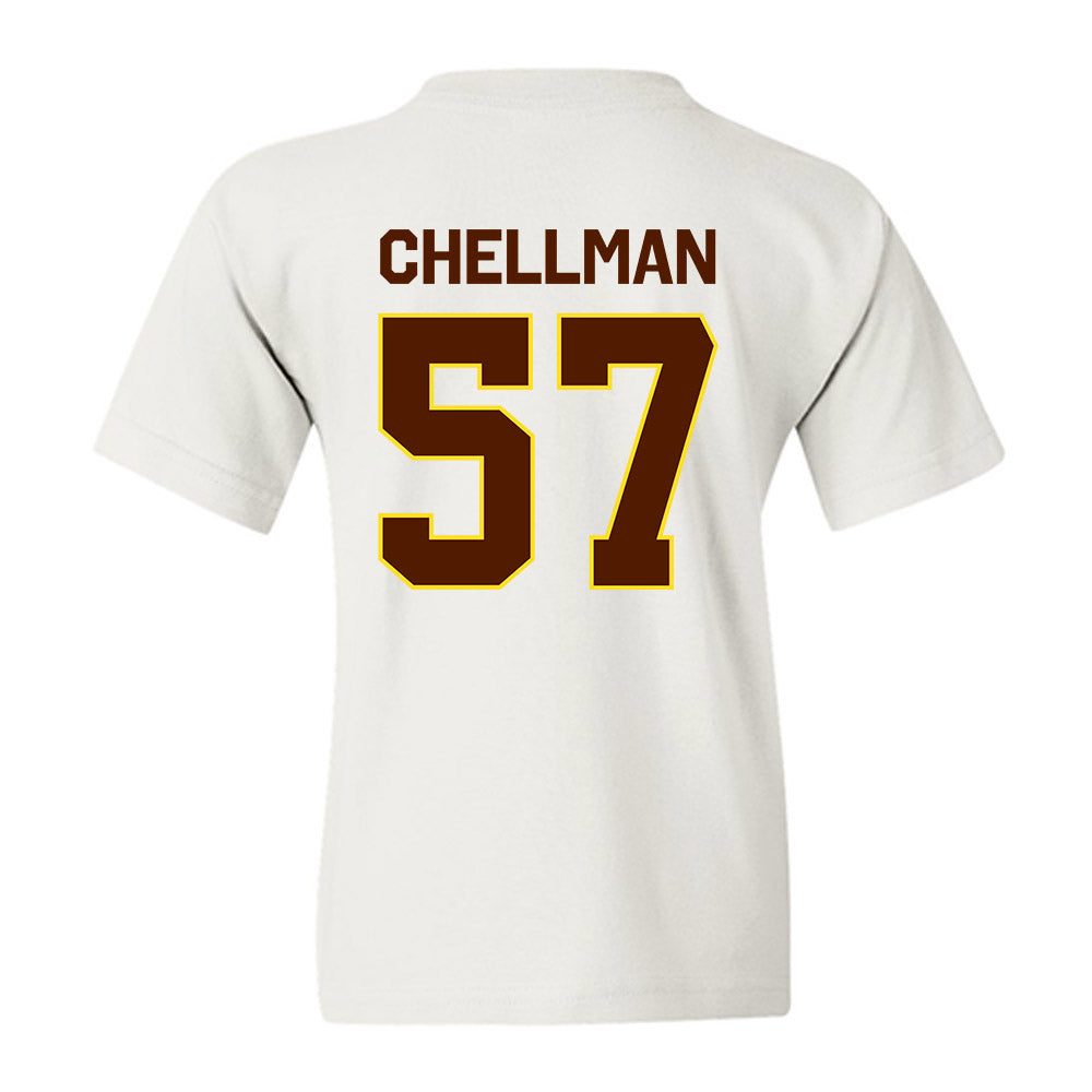 Western Michigan - NCAA Football : Jake Chellman - Classic Shersey Youth T-Shirt-1