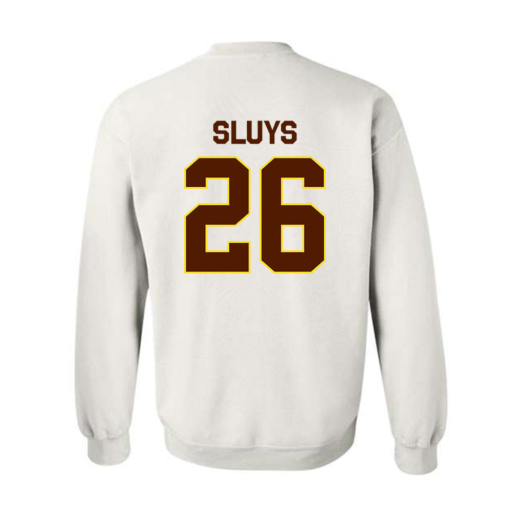 Western Michigan - NCAA Men's Ice Hockey : Jamison Sluys - Classic Shersey Crewneck Sweatshirt-1