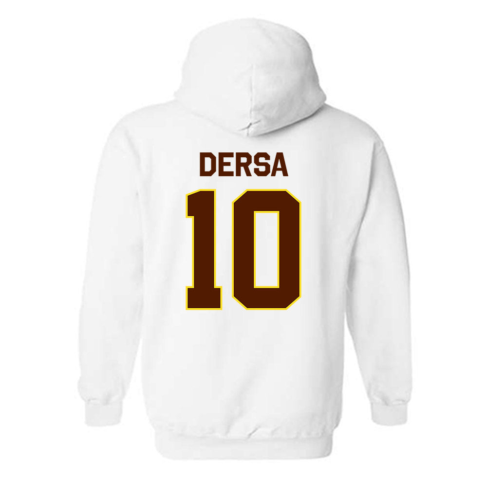 Western Michigan - NCAA Football : Michael Dersa - Classic Shersey Hooded Sweatshirt-1